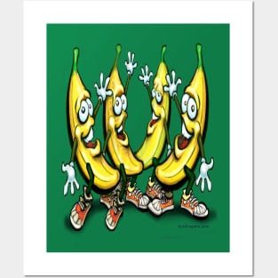 Bananas Posters and Art